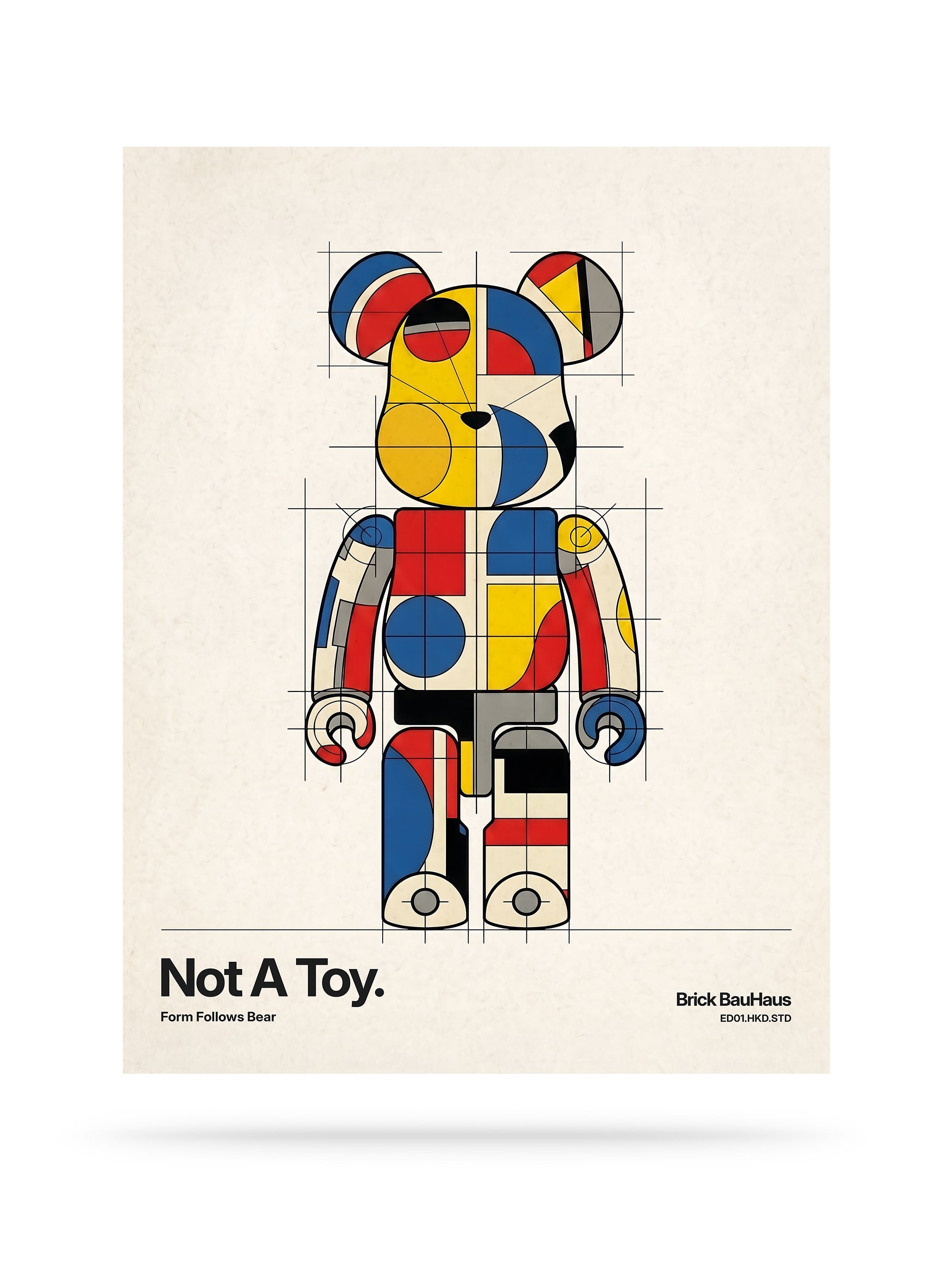 Not A Toy fine art print, unframed, by HOOKD Studio