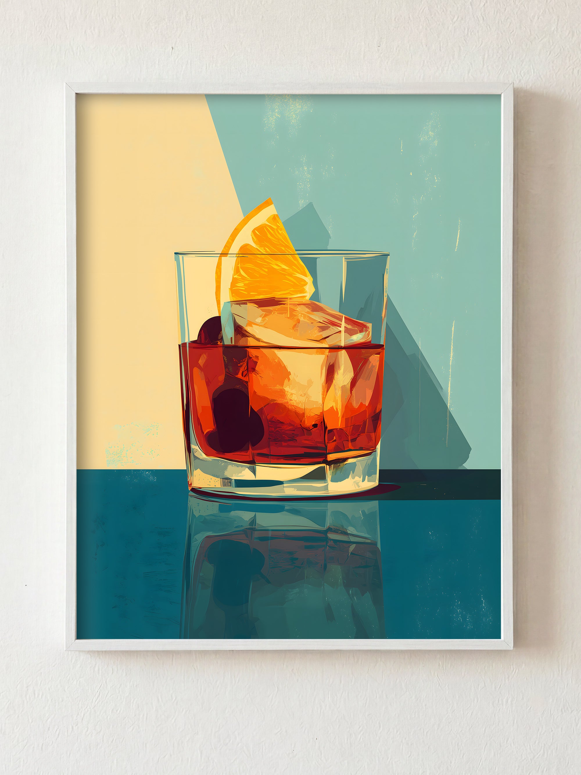 Old Fashioned | Cocktail Wall Art Print | HOOKD Studio