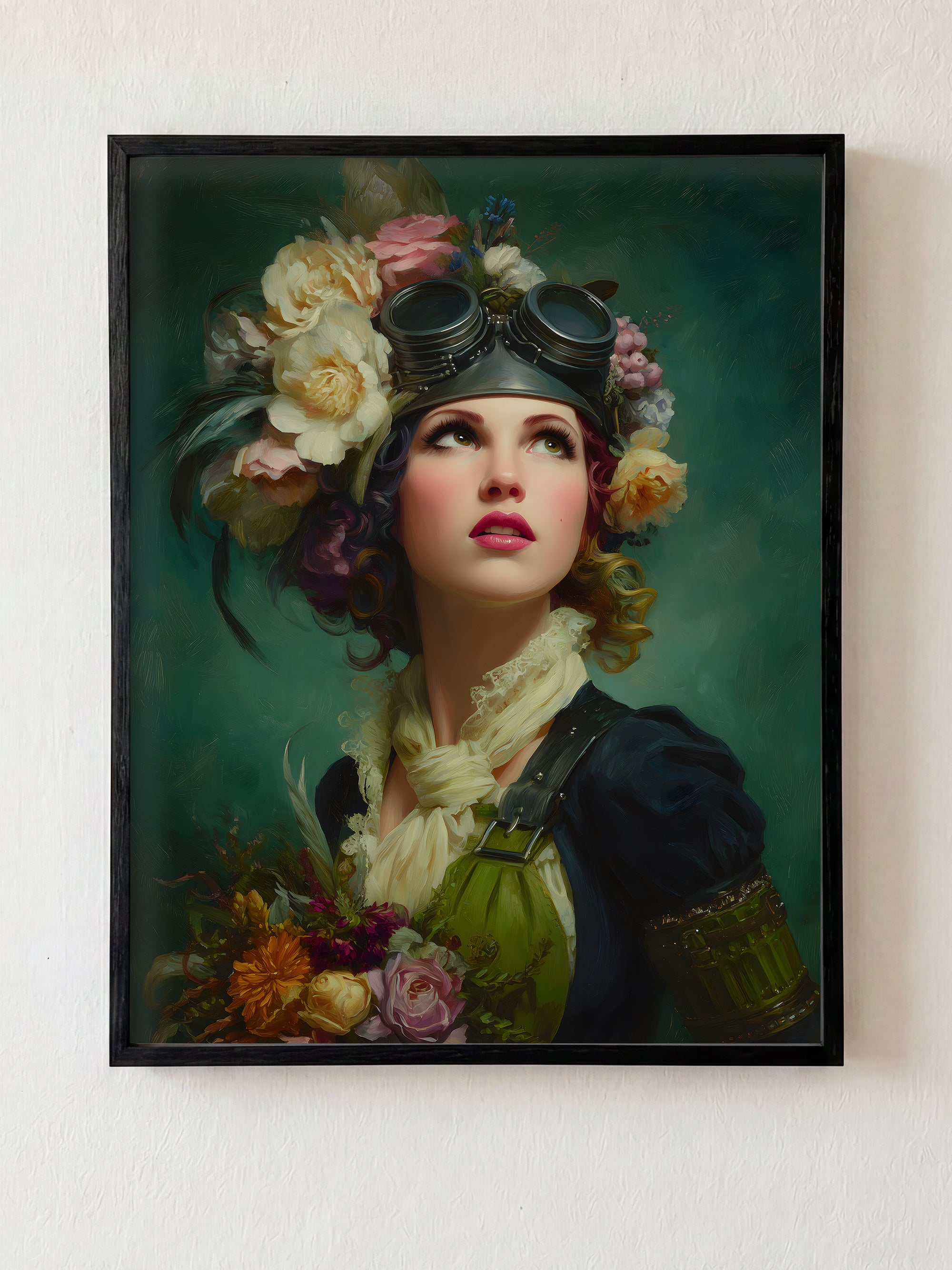No Era fine art print in black frame by HOOKD Studio