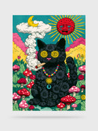 Dreamy Dayz fine art print, unframed, by HOOKD Studio
